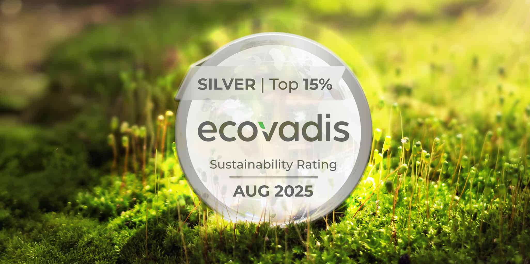 EcoVadis silver medal | Sustainability