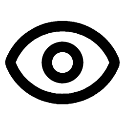 Fusion Icon | Eye | Visibility