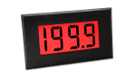 LCD Meter with Red/Green Programmable Backlighting