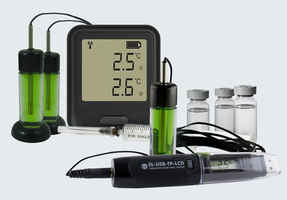 Easylog data loggers vaccine and medical application