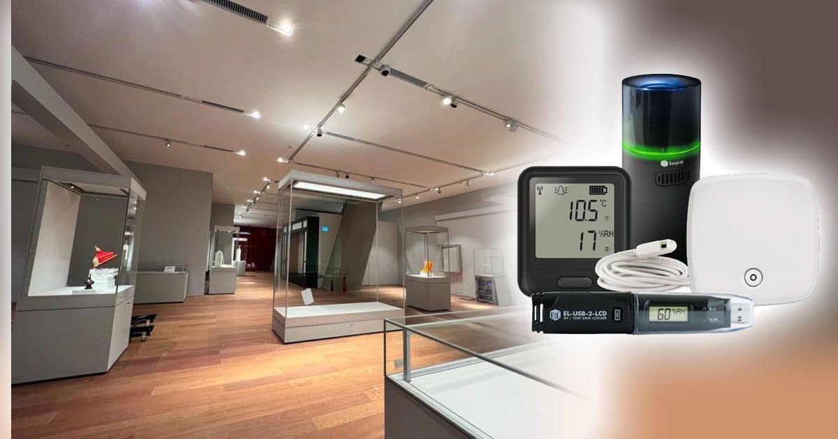 Monitor temperature humidity and air quality levels for the Hong Kong Palace Museum