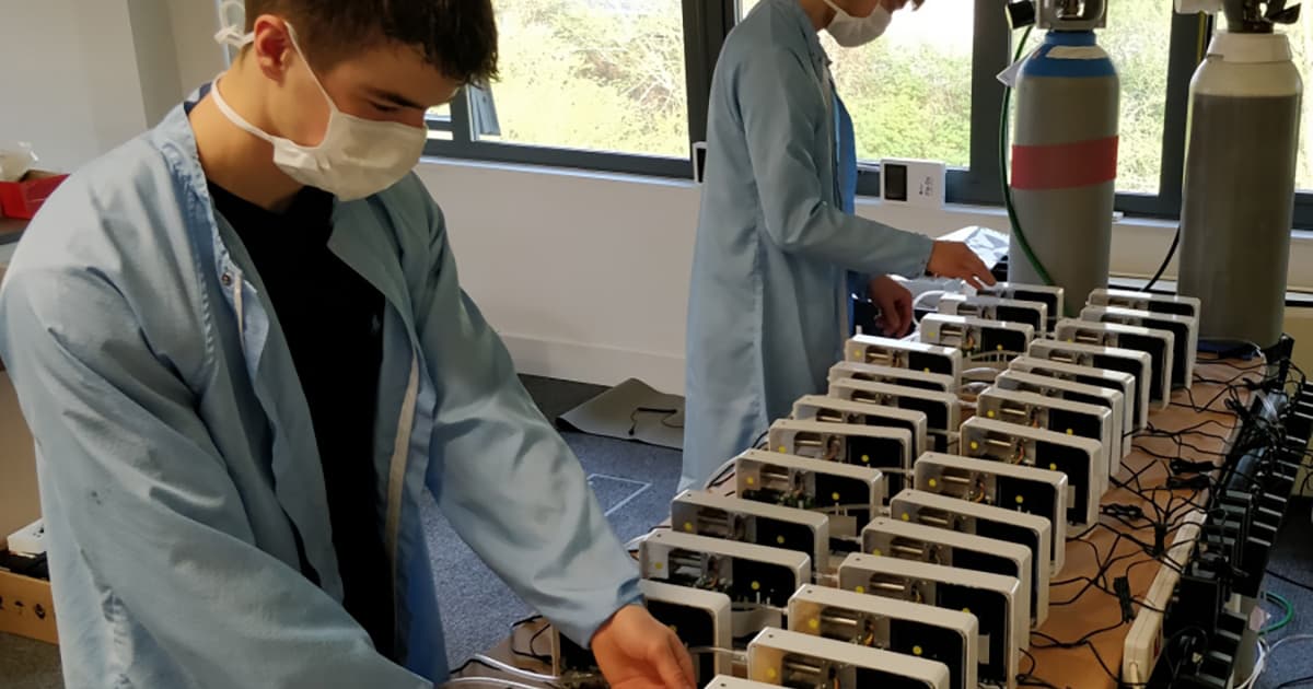 Oxford Optronix Assembly Line