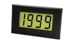 Large AC LCD Voltmeter with LED Backlighting