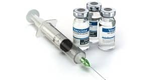Vaccine Vials with Hypodermic Syringe