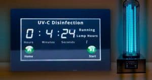 evergreen UV air disninfection displays